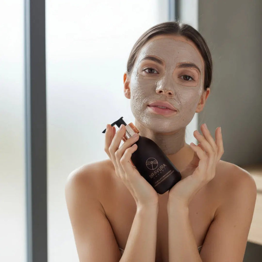 Hot Cloth Volcanic Mud Cleanser & Mask 150ml Bravuralondon.com