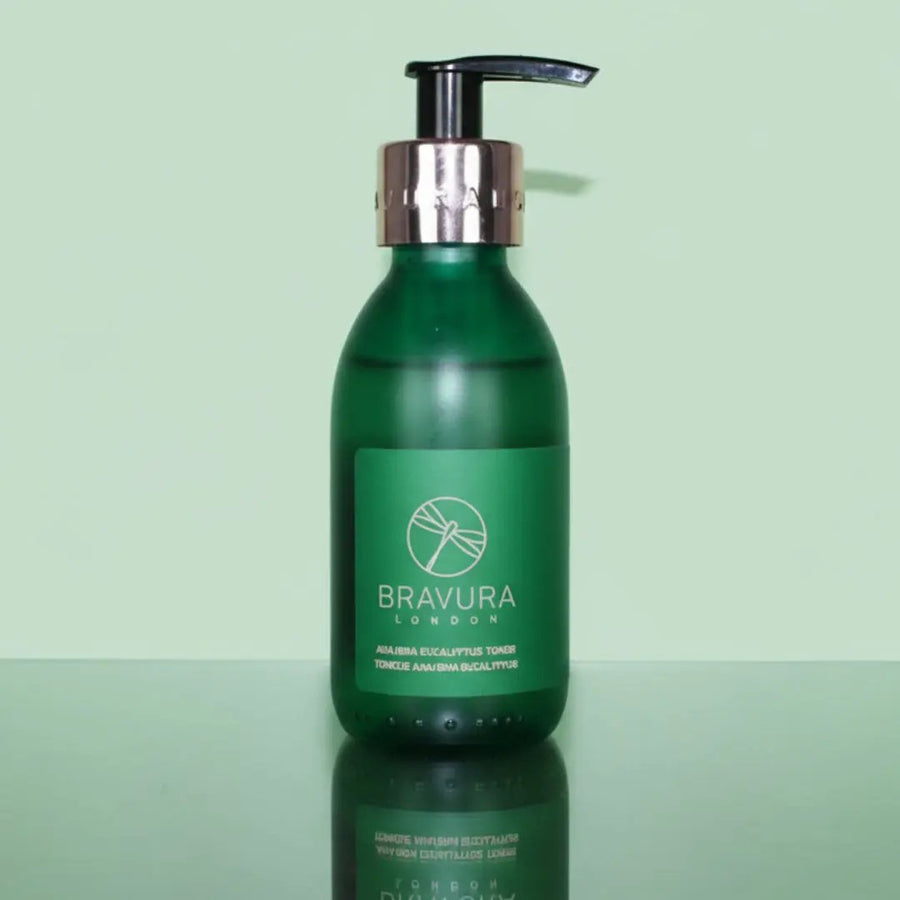 Detoxifying Eucalyptus Astringent Toner 15% AHA/BHA 150ml Bravuralondon.com
