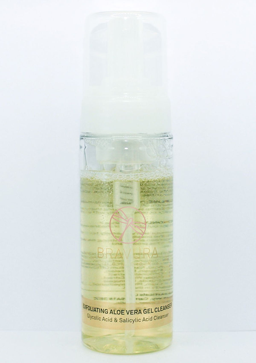 Bravura Exfoliating Aloe Vera Gel Cleanser