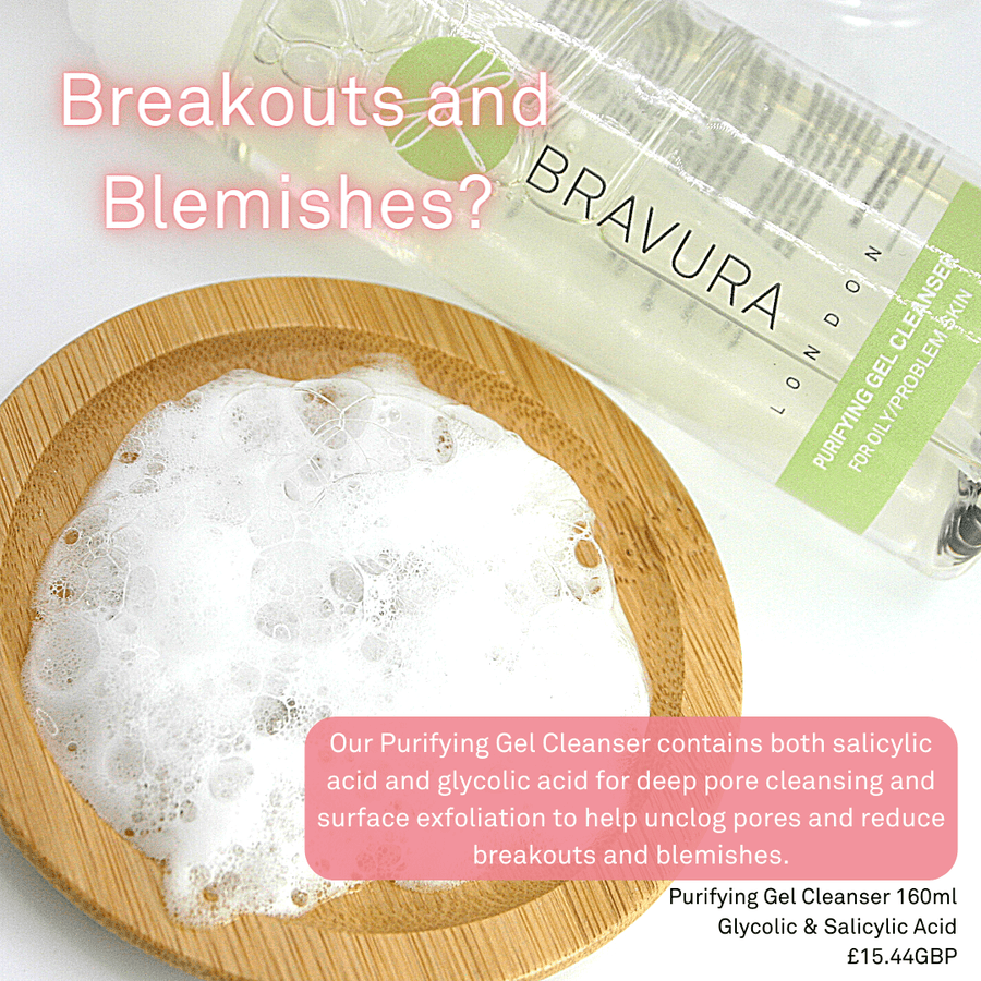 Exfoliating Aloe Vera Gel Cleanser 160ml Glycolic & Salicylic Acid